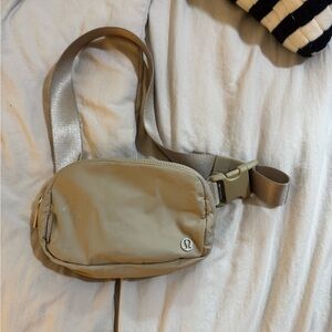 Lululemon Tan Belt Bag